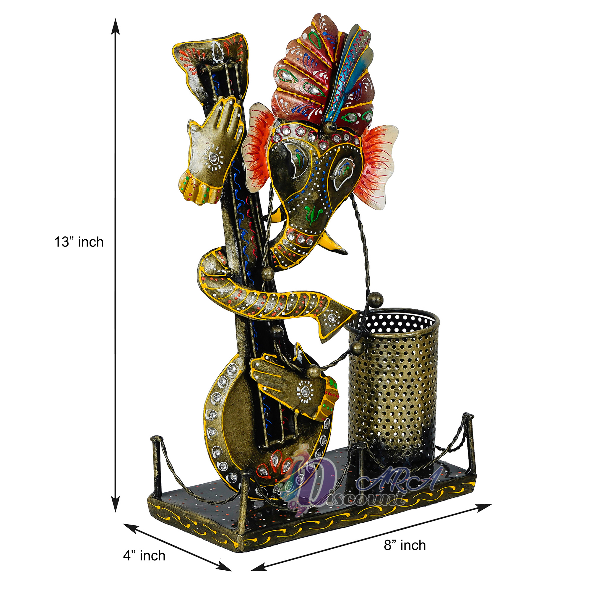 Ganesha / Ganpati Pen Holder For Office / Home-3